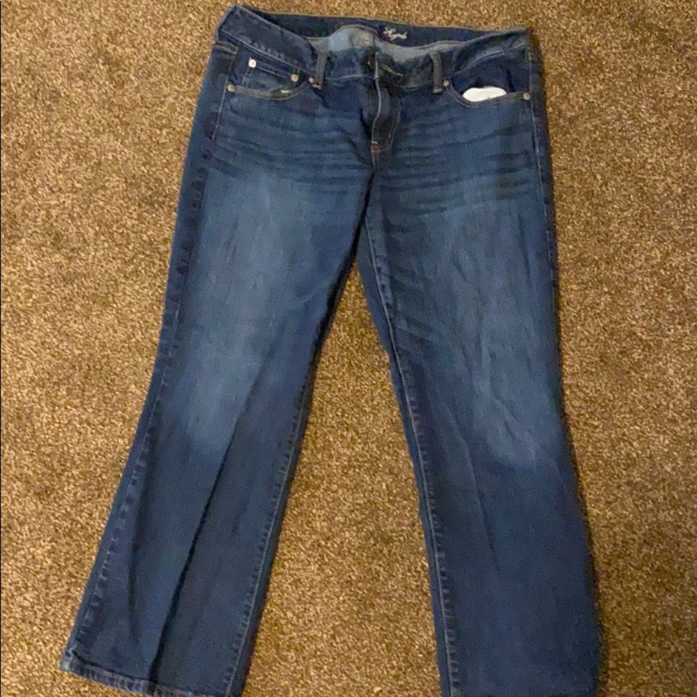 American eagle favorite boyfriend size 16 short